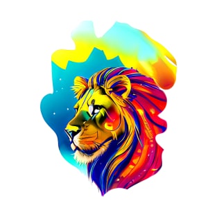 Lion Couleurs 01 T-Shirt