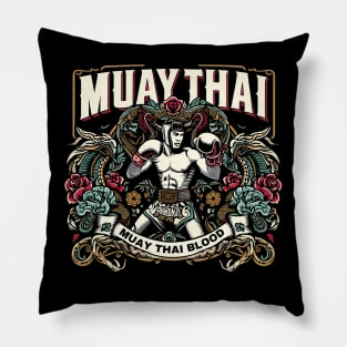 Muay Thai Warrior Pillow