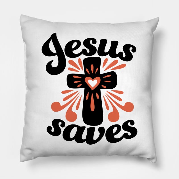 Jesus saves Pillow by Reformer