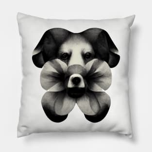 Flowering Dog Series Pillow