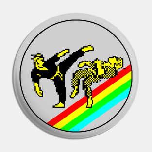 Exploding Fist - ZX Spectrum 8-Bit Legend Pin