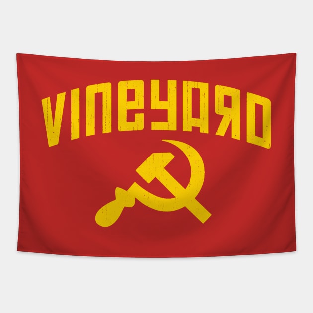 Vineyard Hammer & Sickle Tapestry by traderjacks