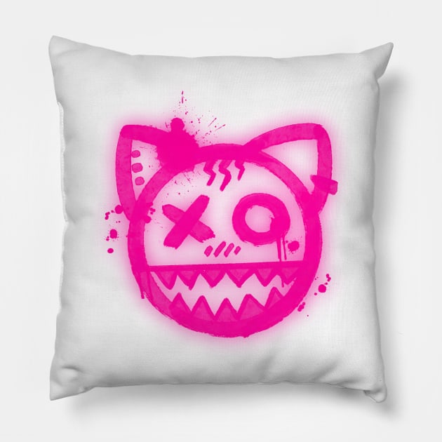 Graffiti catt Pillow by AStu