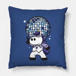 Disco Slasher (the Unicorn) Pillow