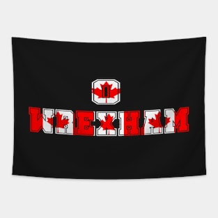 O CANADA WREXHAM FLAG Tapestry