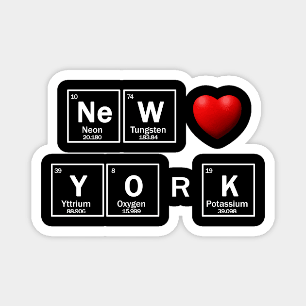 I heart new york Magnet by Context