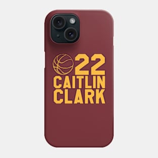 caitlin clark 22 Phone Case