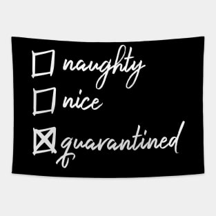 Naughty, nice and quarantined Tapestry