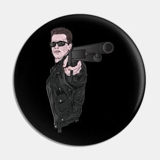 The Terminator - Arnie - T-850 Pin