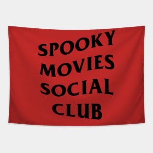 Spooky Movies Social Club Tapestry