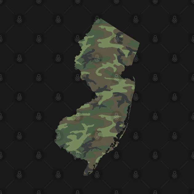 New Jersey Military by GreenGuyTeesStore