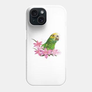 yellow-shouldered horsewoman Phone Case