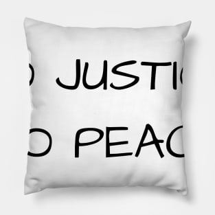 Stop racism Pillow