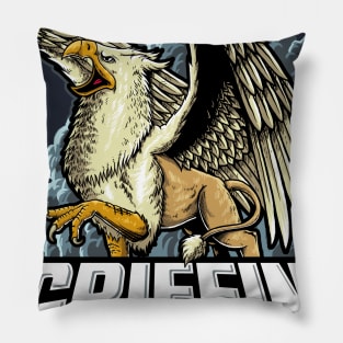 griffin creature Pillow