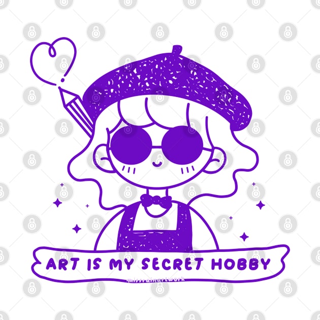 art is my secret hobby by missrainartwork 