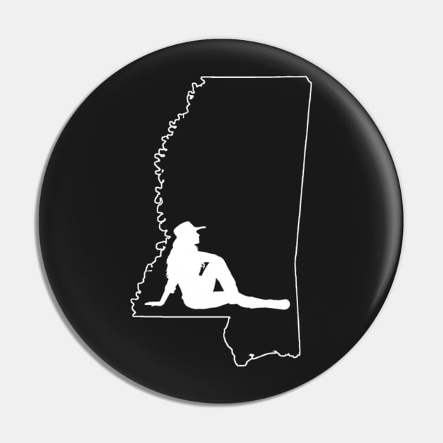 Mississippi Girl Pin by dryweave