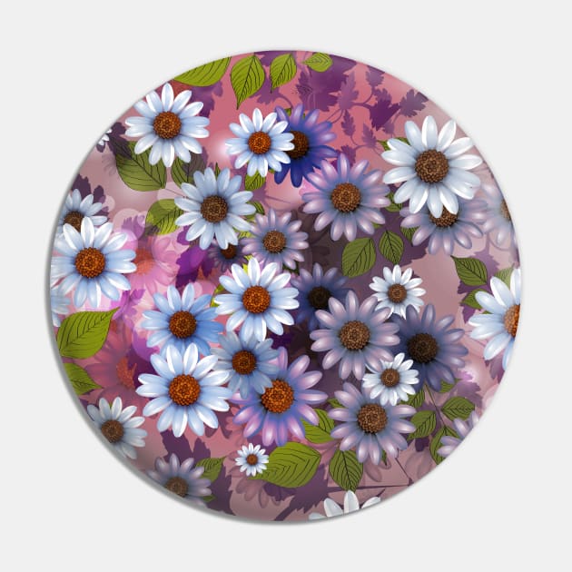 Floral Design 15 Pin by B&K