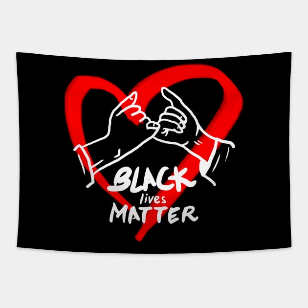 Black Lives Matter Tapestry by Excela Studio