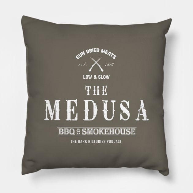 Raft of the Medusa Homage Pillow by Dark Histories