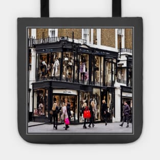 Luxury Shopping London Tote