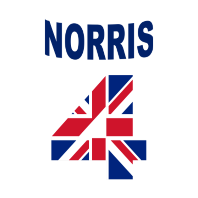 Lando Norris - 4 - Lando Norris - T-Shirt | TeePublic