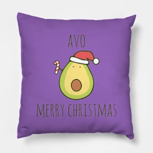 Avo Merry Christmas Pillow