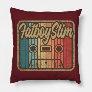 Fatboy Slim Vintage Cassette Pillow
