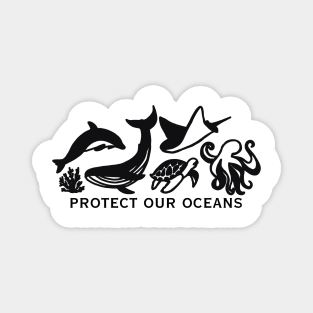 Protect our Ocean and Marine Wildlife Magnet