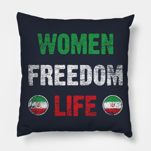 Women Freedom Life Pillow by Emma