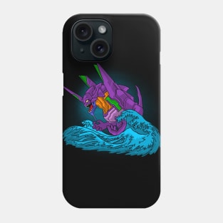 evangelion wave retro Phone Case