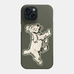 White Puppy Phone Case