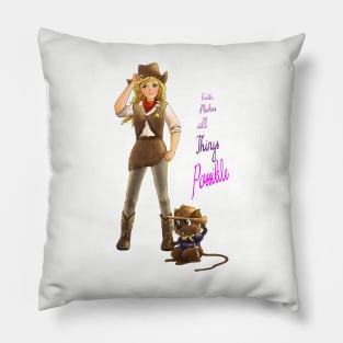 Faith Makes all Things Possible Pillow