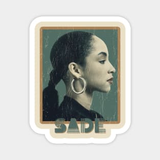 Sade Retro vintage 80s Style Magnet