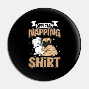 Pug - Official Napping Pin