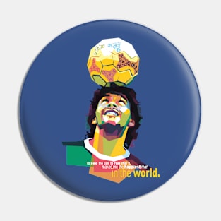 Football Legend Pin