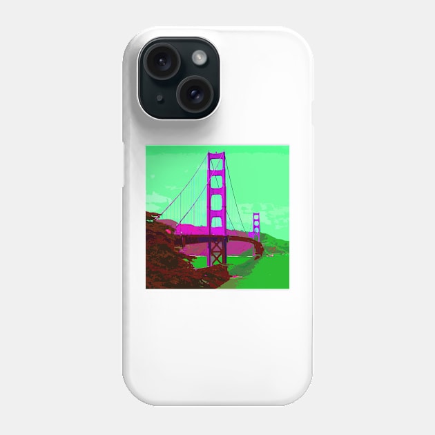 Golden Gate Bridge 002 Phone Case by JAMFoto