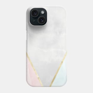 Geometric watercolor Phone Case