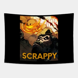 Android Ape Scrappy Tapestry