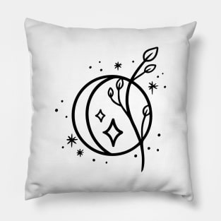 Moon & Twig Pillow