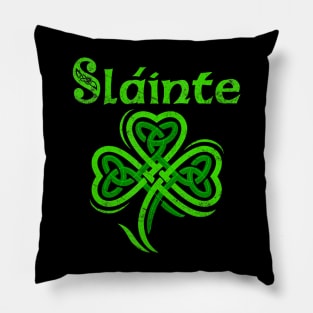 Sláinte St. Patrick's Day Pillow