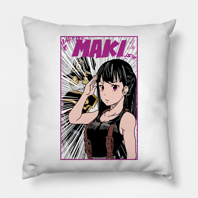 Maki Pillow by Dziurawiec