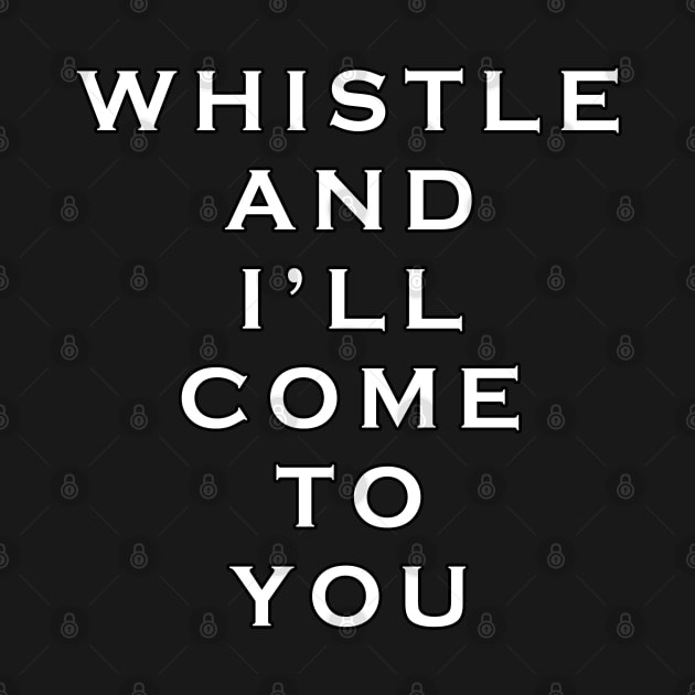 Oh whistle and i'll Come to You My Lad by Lyvershop