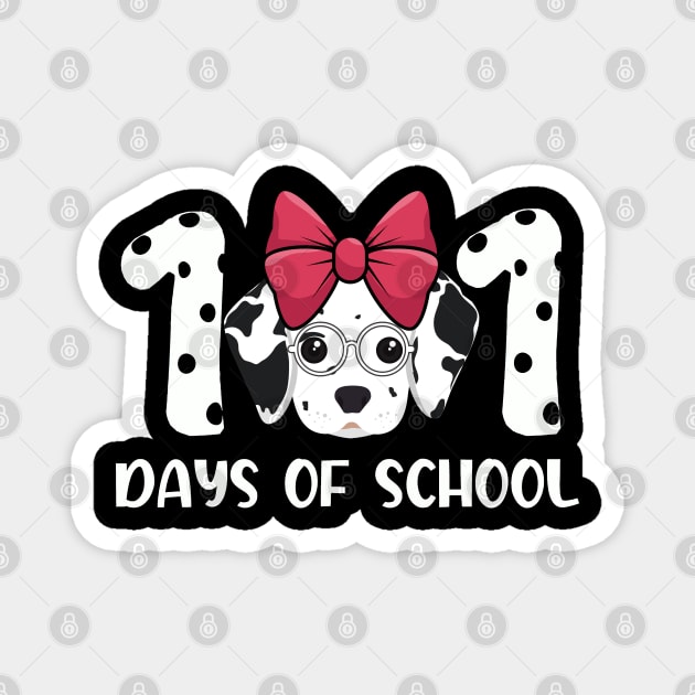 101 Days of school Magnet by AE Desings Digital