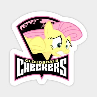 Fluttershy (Checkers) Magnet