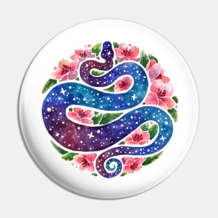 Space snake Pin