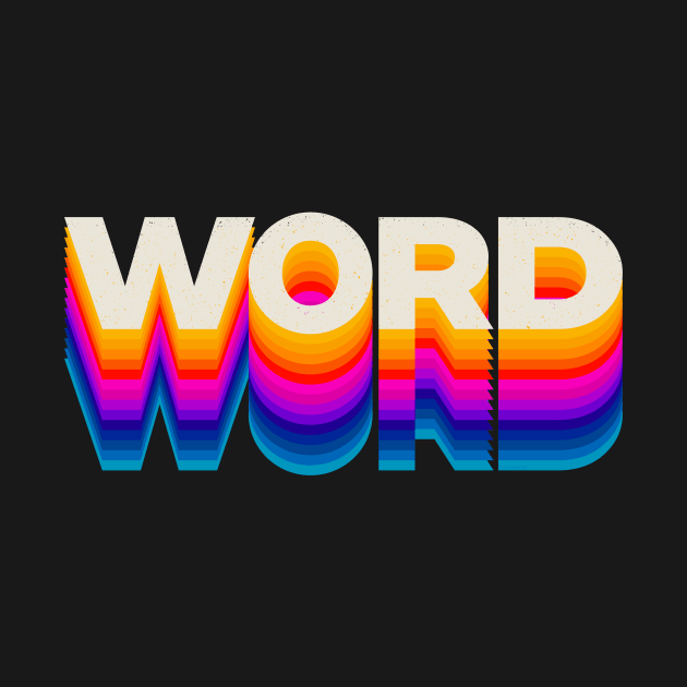 4 Letter Words - Word by DanielLiamGill