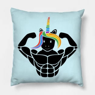 Unicorn Flexing Pillow