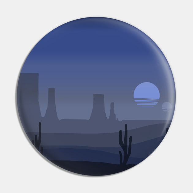 night desert Pin by PainArt