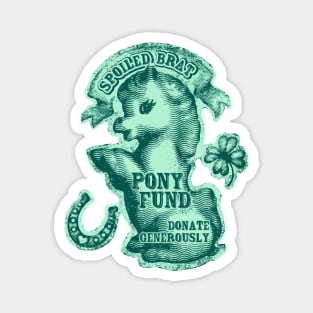 Pony Fund - in mint! Magnet