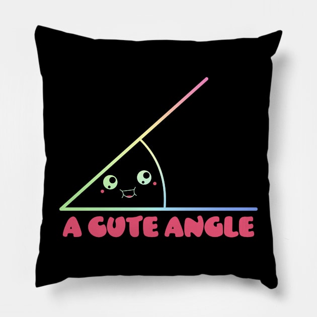 A Cute Angle Pillow by ScienceCorner